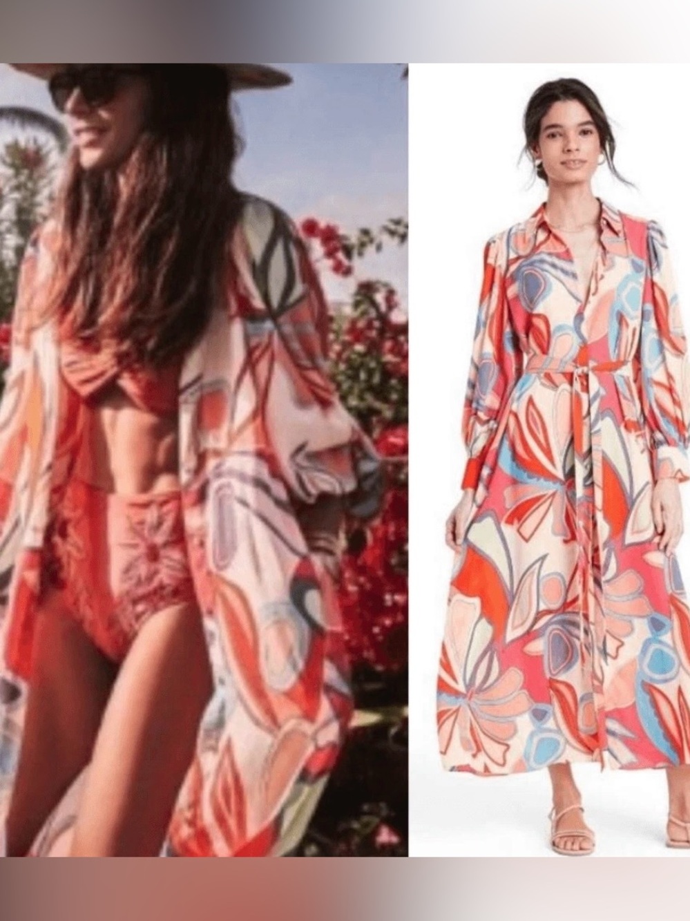 Alexis Multi-Color Floral Print Maxi Dress